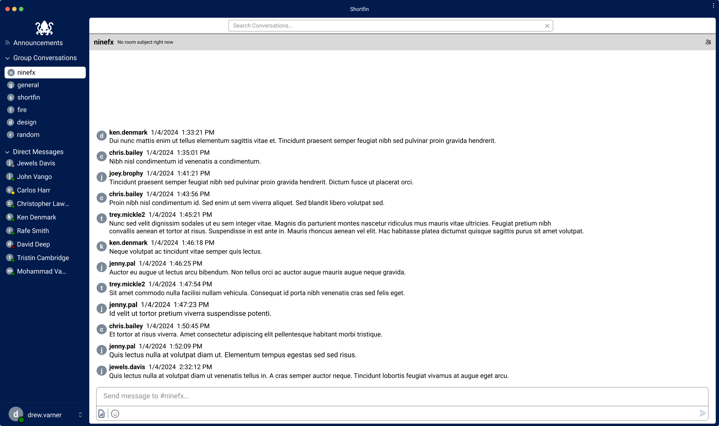 Shortfin product demo
